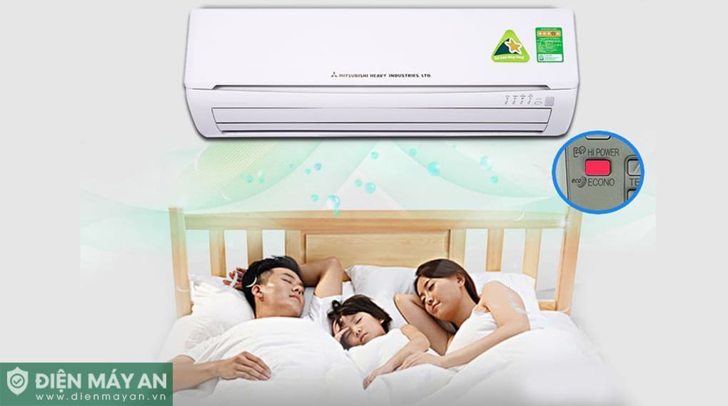 Điều hòa Mitsubishi Heavy Inverter 12000 BTU 2 chiều SRK35ZSPS-W5